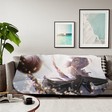 Load image into Gallery viewer, The one-horned Demon Sherpa Blanket