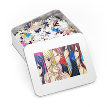 Load image into Gallery viewer, Fairy Tail Natsu Dragneel, Erza Scarlet, Gray Fullbuster, Lucy Heartfilia, Wendy Marvell Jigsaw Puzzle