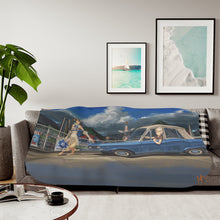 Load image into Gallery viewer, Is It Wrong To Try To Pick Up Girls In A Dungeon? Sherpa Blanket