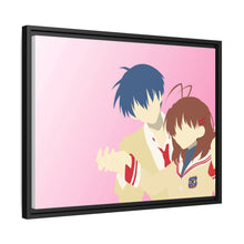 Load image into Gallery viewer, Clannad Tomoya Okazaki, Nagisa Furukawa Canvas Framed Art Print