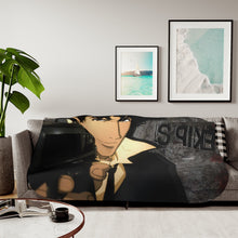 Load image into Gallery viewer, Anime Cowboy Bebop Sherpa Blanket