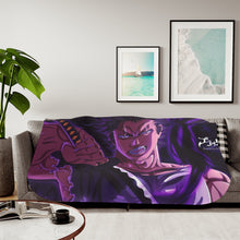 Load image into Gallery viewer, Anime Black Clover Sherpa Blanket