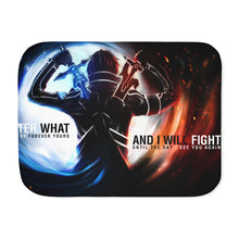 Load image into Gallery viewer, Sword Art Online Kazuto Kirigaya Sherpa Blanket
