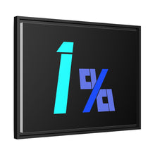 Load image into Gallery viewer, Mob Psycho "1%" Canvas Framed Art Print