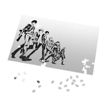 Load image into Gallery viewer, Psycho- Pass Main Members walking vector Jigsaw Puzzle