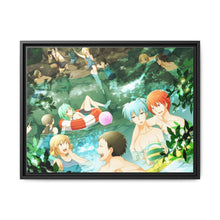 Load image into Gallery viewer, Bathing Canvas Framed Art Print