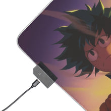 Load image into Gallery viewer, My Hero Academia Izuku Midoriya, Katsuki Bakugou, All Might RGB LED Mouse Pad (Desk Mat)