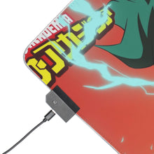 Load image into Gallery viewer, My Hero Academia Izuku Midoriya RGB LED Mouse Pad (Desk Mat)