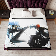 Load image into Gallery viewer, Bleach Ichigo Kurosaki Sherpa Blanket