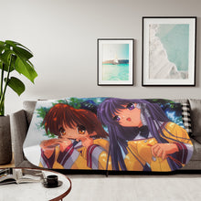 Load image into Gallery viewer, Anime Clannadr Sherpa Blanket