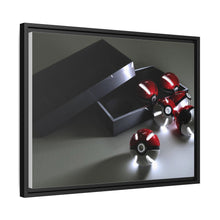 Load image into Gallery viewer, A box of pokeballs Canvas Framed Art Print