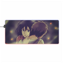 Load image into Gallery viewer, Anime Attack On Titan RGB LED Mouse Pad (Desk Mat)