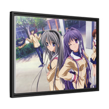 Load image into Gallery viewer, Clannad Tomoya Okazaki, Nagisa Furukawa, Tomoyo Sakagami, Kyou Fujibayashi, Youhei Sunohara Canvas Framed Art Print