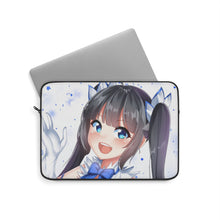 Load image into Gallery viewer, Is It Wrong to Try to Pick Up Girls in a Dungeon? Hestia Laptop Sleeve