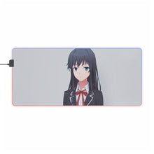 Load image into Gallery viewer, My Teen Romantic Comedy SNAFU Yukino Yukinoshita RGB LED Mouse Pad (Desk Mat)