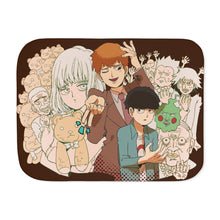 Load image into Gallery viewer, Mob Psycho 100 Arataka Reigen, Shigeo Kageyama, Ekubo Sherpa Blanket