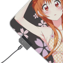 Load image into Gallery viewer, Nisekoi Chitoge Kirisaki, Kosaki Onodera, Marika Tachibana RGB LED Mouse Pad (Desk Mat)