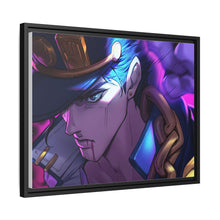 Load image into Gallery viewer, Jotaro Kujo Canvas Framed Art Print
