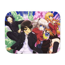 Load image into Gallery viewer, Charlotte (Anime) Main Members Sherpa Blanket