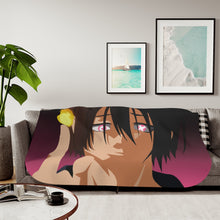 Load image into Gallery viewer, Benimaru Shinmon Sherpa Blanket