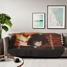 Load image into Gallery viewer, Mei Misaki Sherpa Blanket