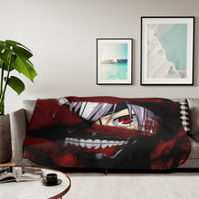 Load image into Gallery viewer, Anime Tokyo Ghoul Sherpa Blanket