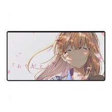 Load image into Gallery viewer, Anime Your Lie in April Mouse Pad (Desk Mat)