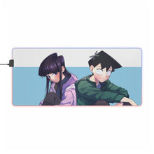 Load image into Gallery viewer, Anime Komi Can't Communicate RGB LED Mouse Pad (Desk Mat)