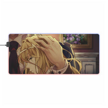 Load image into Gallery viewer, Violet Evergarden RGB LED Mouse Pad (Desk Mat)