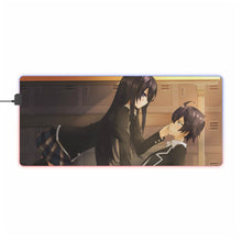 Load image into Gallery viewer, My Teen Romantic Comedy SNAFU Hachiman Hikigaya, Yukino Yukinoshita RGB LED Mouse Pad (Desk Mat)