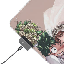 Load image into Gallery viewer, My Hero Academia Izuku Midoriya RGB LED Mouse Pad (Desk Mat)