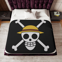 Load image into Gallery viewer, Anime One Piecer Sherpa Blanket