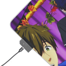 Load image into Gallery viewer, Free! Rin Matsuoka, Makoto Tachibana, Haruka Nanase, Nagisa Hazuki RGB LED Mouse Pad (Desk Mat)