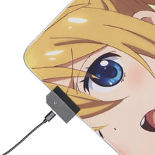 Load image into Gallery viewer, Blend S Maika Sakuranomiya, Kaho Hinata, Mafuyu Hoshikawa RGB LED Mouse Pad (Desk Mat)