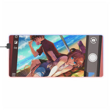 Load image into Gallery viewer, Okita Sougo RGB LED Mouse Pad (Desk Mat)