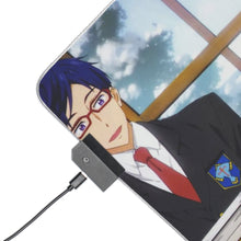 Load image into Gallery viewer, Free! Rin Matsuoka, Makoto Tachibana, Haruka Nanase, Nagisa Hazuki RGB LED Mouse Pad (Desk Mat)