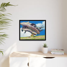 Load image into Gallery viewer, Anime Howl's Moving Castle Canvas Framed Art Print