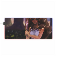 Load image into Gallery viewer, Princess Mononoke RGB LED Mouse Pad (Desk Mat)