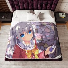 Load image into Gallery viewer, Anime Charlotte Sherpa Blanket