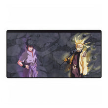 Load image into Gallery viewer, Naruto & Sasuke Mouse Pad (Desk Mat)