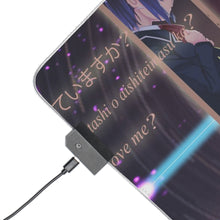 Load image into Gallery viewer, Love, Chunibyo & Other Delusions Rikka Takanashi RGB LED Mouse Pad (Desk Mat)
