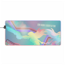 Load image into Gallery viewer, Black Lagoon RGB LED Mouse Pad (Desk Mat)