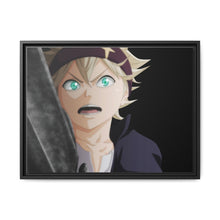Load image into Gallery viewer, Black Clover Asta Canvas Framed Art Print