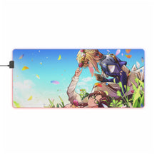 Load image into Gallery viewer, Violet Evergarden RGB LED Mouse Pad (Desk Mat)