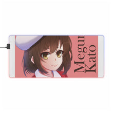 Load image into Gallery viewer, Saekano: How To Raise A Boring Girlfriend RGB LED Mouse Pad (Desk Mat)