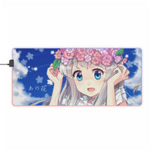 Load image into Gallery viewer, Anohana Meiko Honma RGB LED Mouse Pad (Desk Mat)