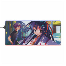 Load image into Gallery viewer, Hanbun no Tsuki ga Noboru Sora RGB LED Mouse Pad (Desk Mat)