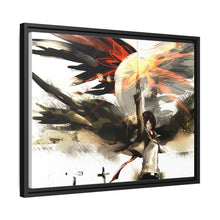 Load image into Gallery viewer, Mikasa Ackerman (Attack on Titan) Canvas Framed Art Print