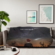 Load image into Gallery viewer, Karma Akabane Sherpa Blanket