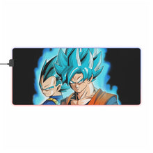 Load image into Gallery viewer, Goku and Vegeta RGB LED Mouse Pad (Desk Mat)